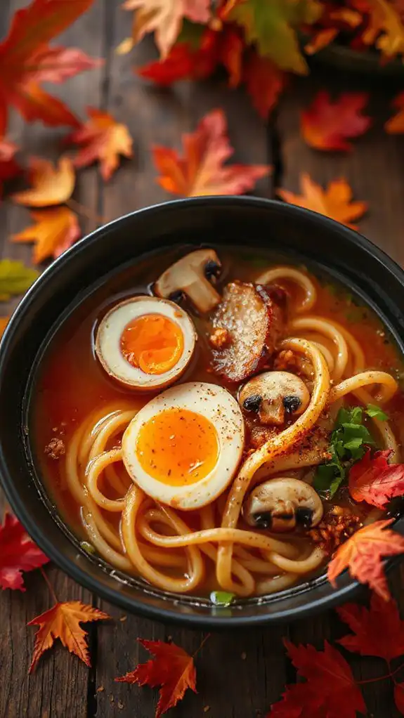 maple soy glazed ramen delight