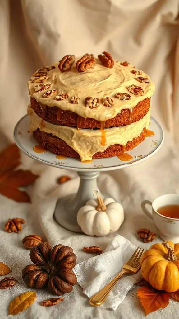 maple walnut cake recipe