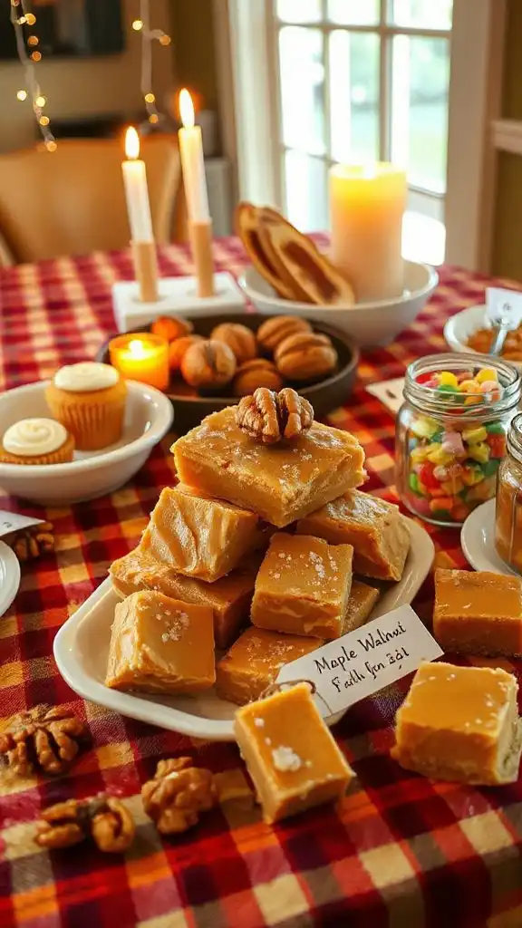 maple walnut fudge recipe