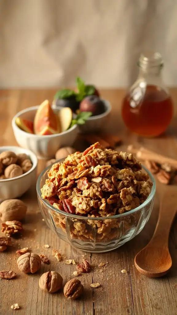maple walnut granola recipe