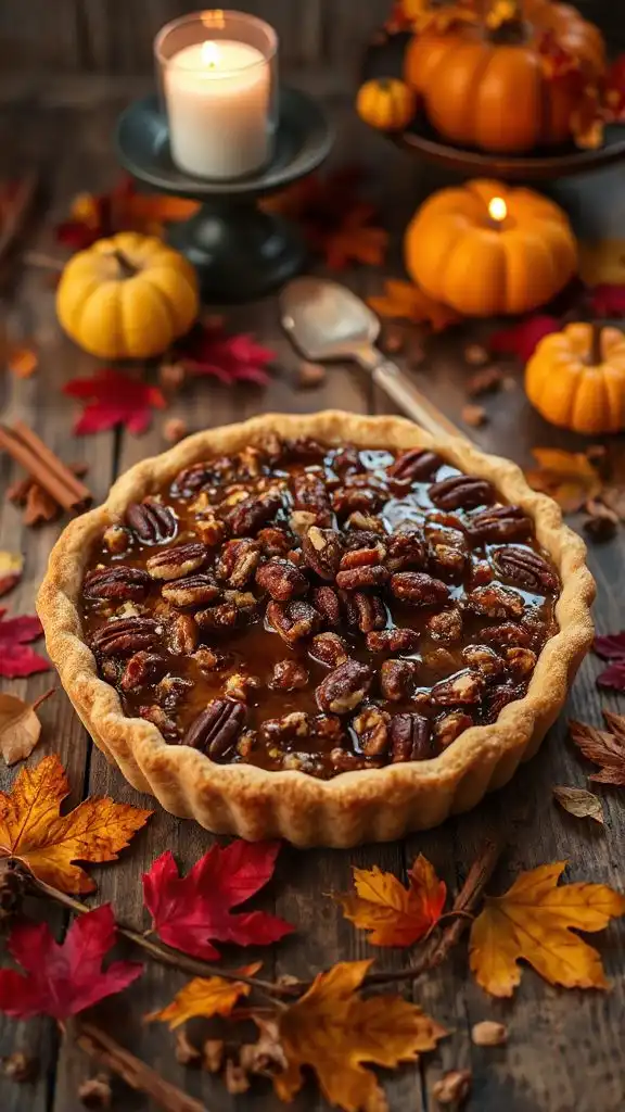 maple walnut pecan pie