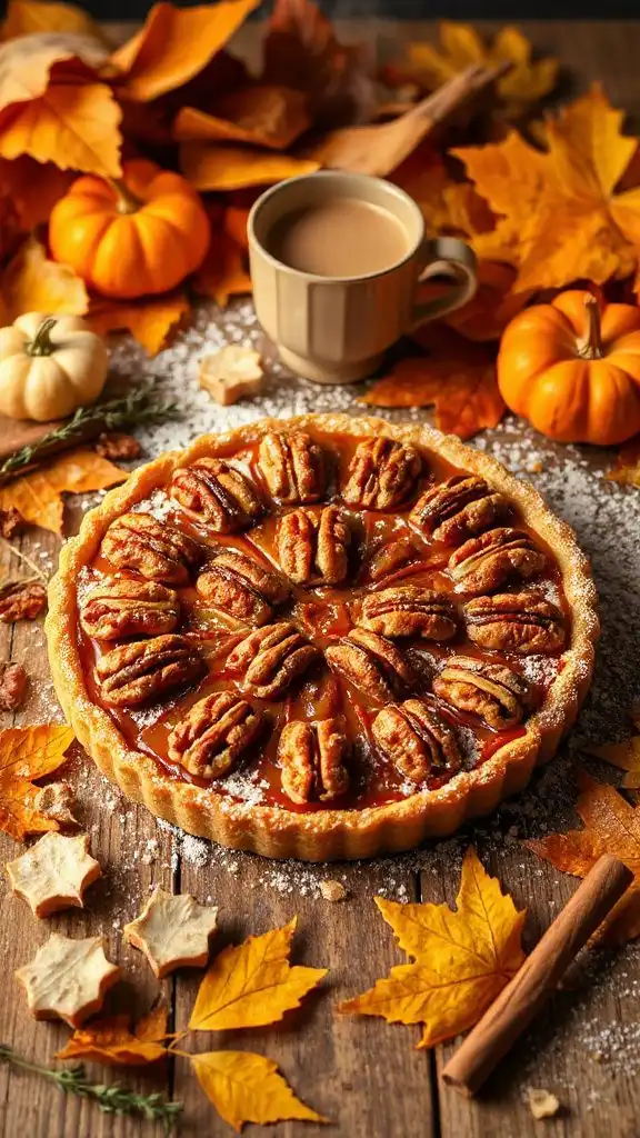 maple walnut tart recipe
