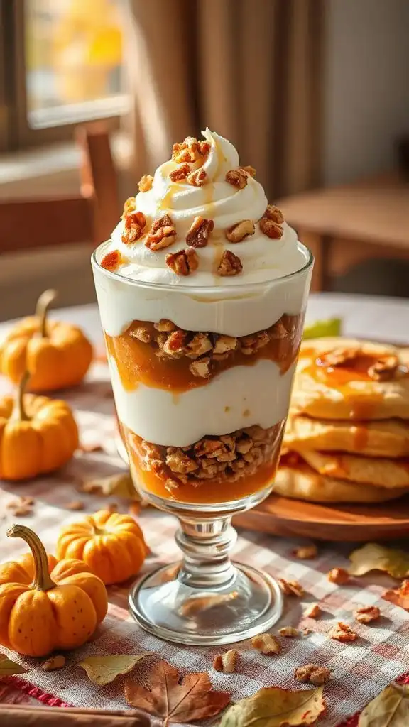 maple walnut yogurt parfait delight