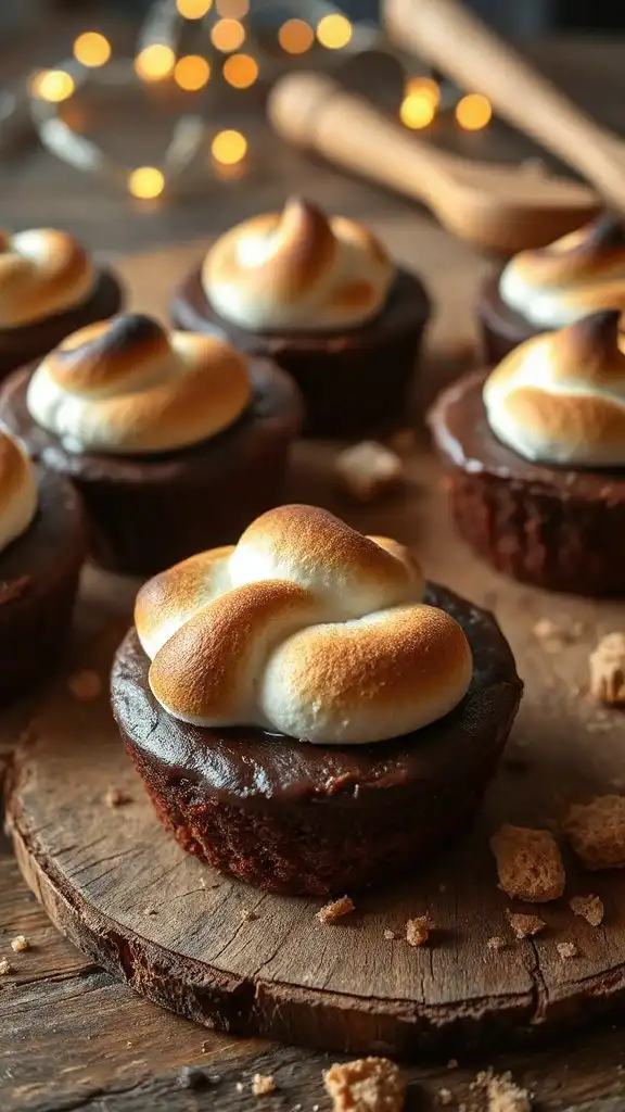 marshmallow topping for brownies