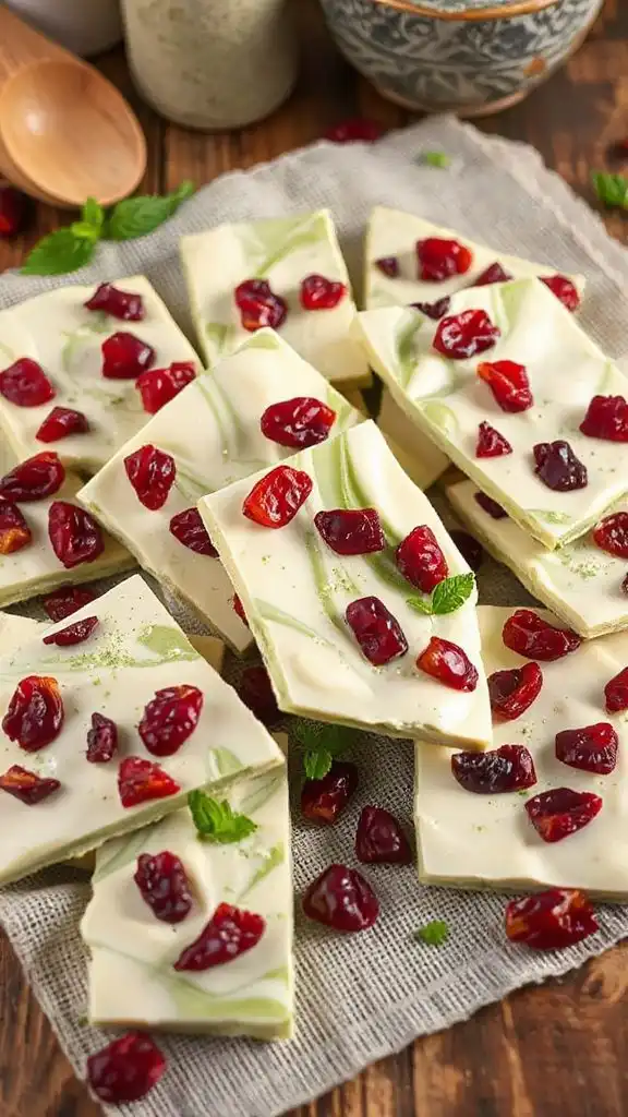 matcha white chocolate bark matcha white chocolate bark