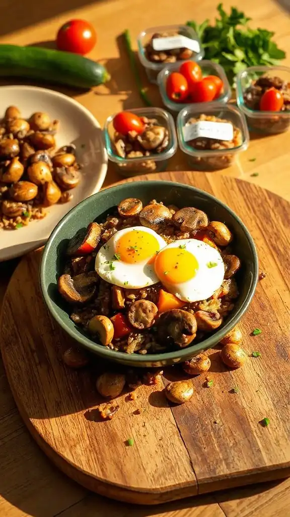 meal prep mushroom hash meal prep mushroom hash