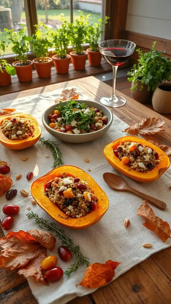 mediterranean acorn squash recipe