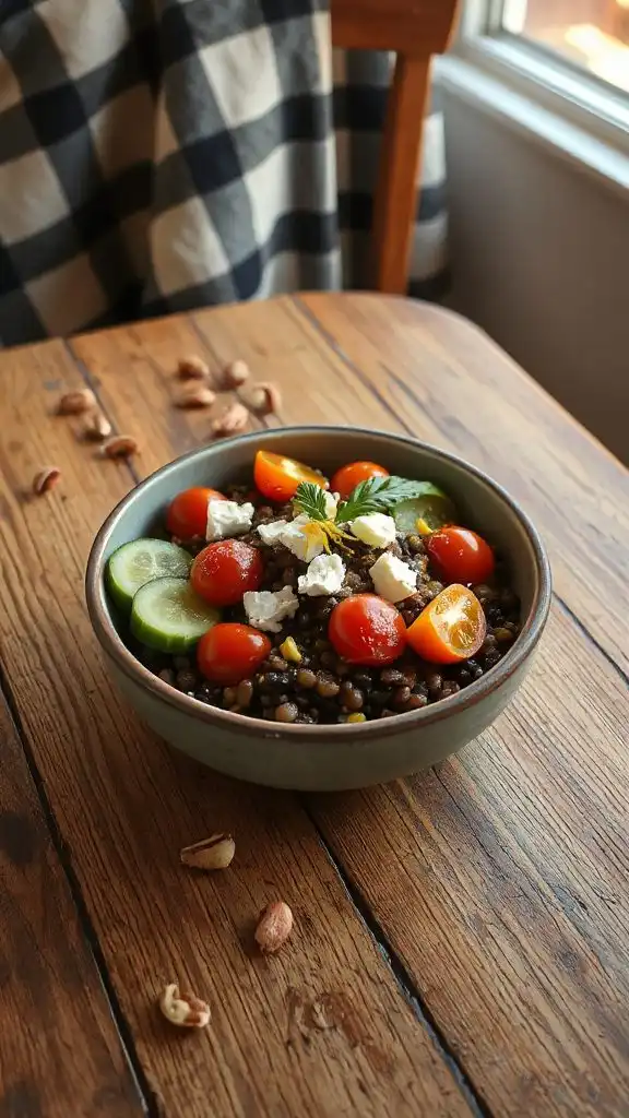 mediterranean lentil salad recipe