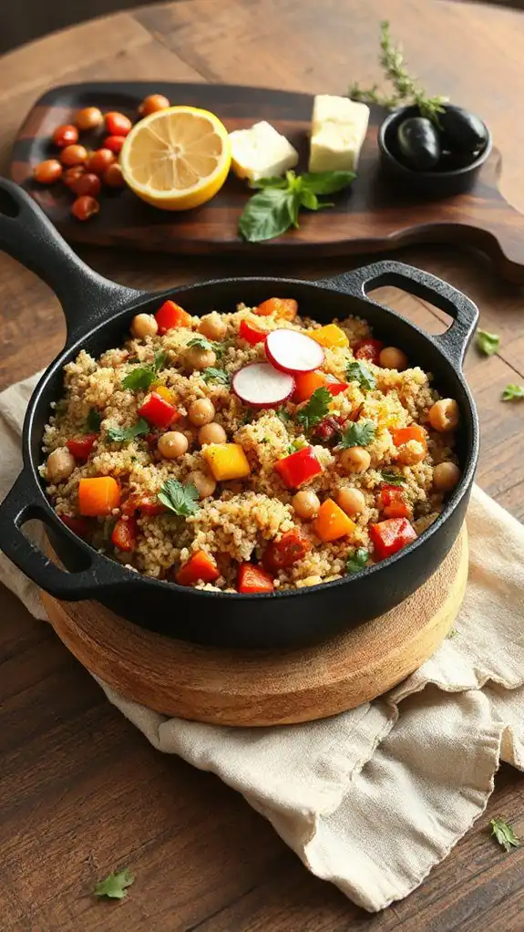 mediterranean quinoa quick recipe