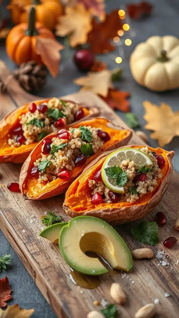 mediterranean quinoa stuffed sweet potatoes mediterranean quinoa stuffed sweet potatoes