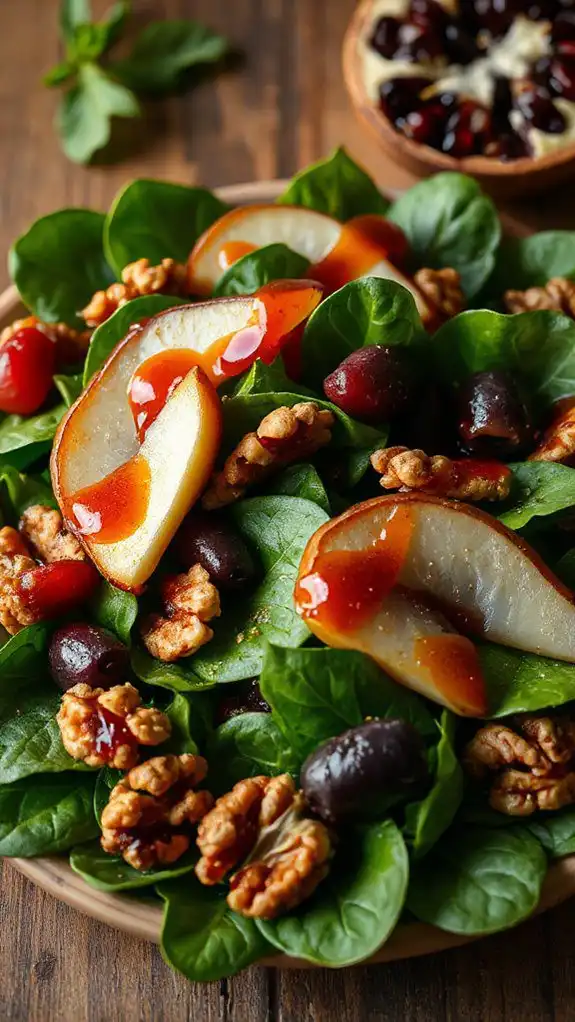 mediterranean spinach salad recipe