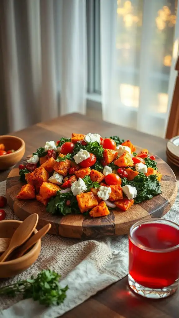 mediterranean sweet potato hash