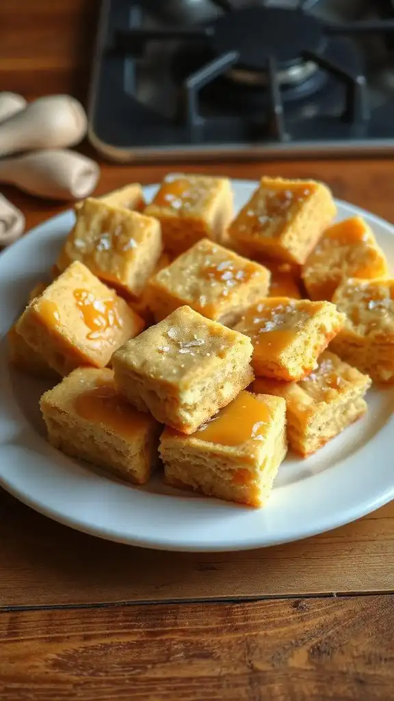 melting buttery butterscotch layer