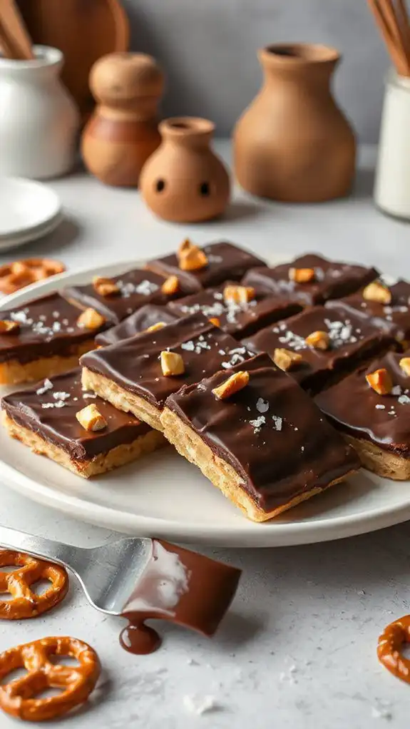 melting chocolate for topping