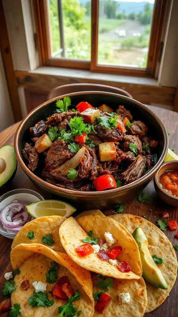 mexican style shredded beef roast