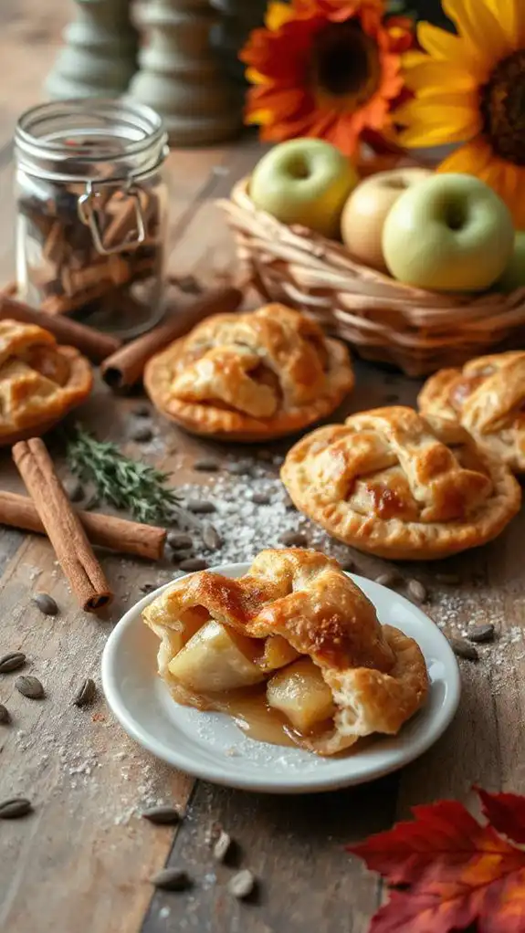 mini apple hand pies