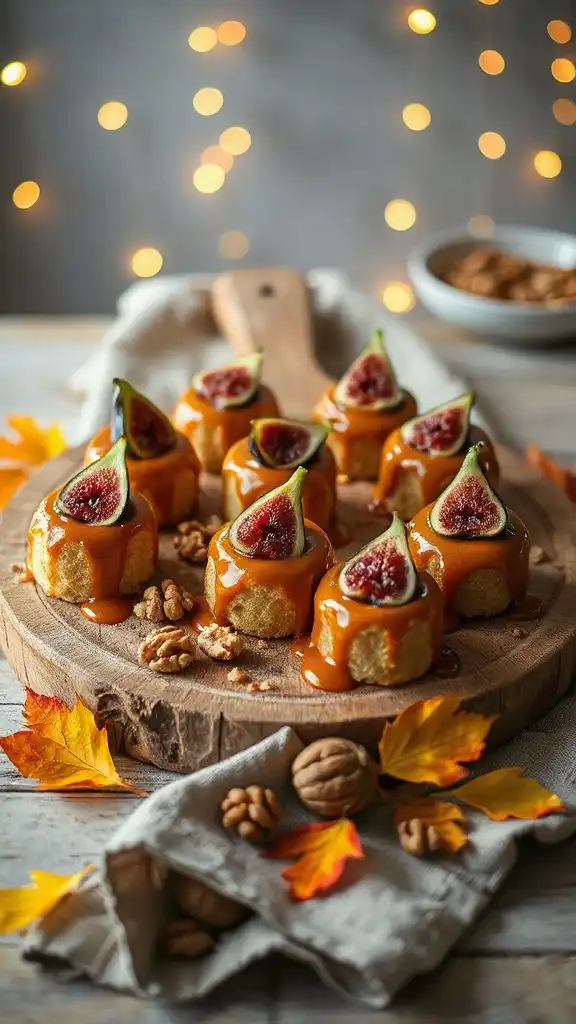 mini cakes serving suggestions