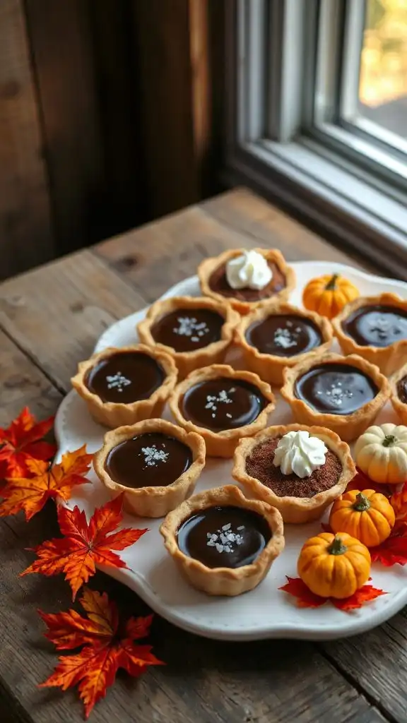 mini chocolate tarts recipe