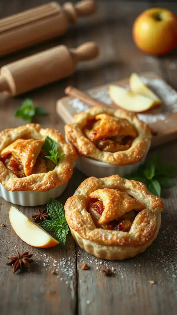 mini dutch apple pastries