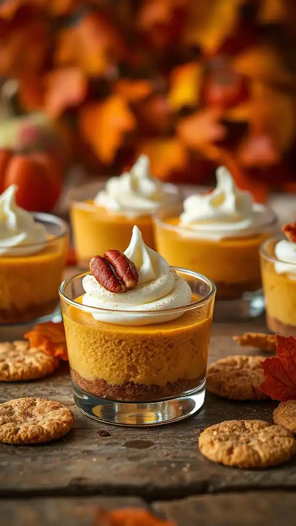 mini pumpkin cheesecakes recipe