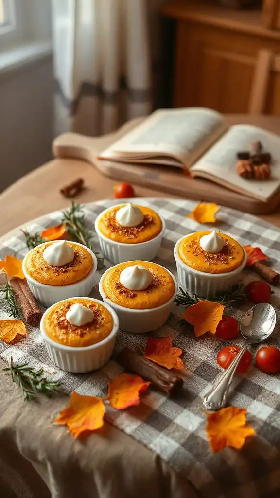 mini pumpkin cheesecakes recipe