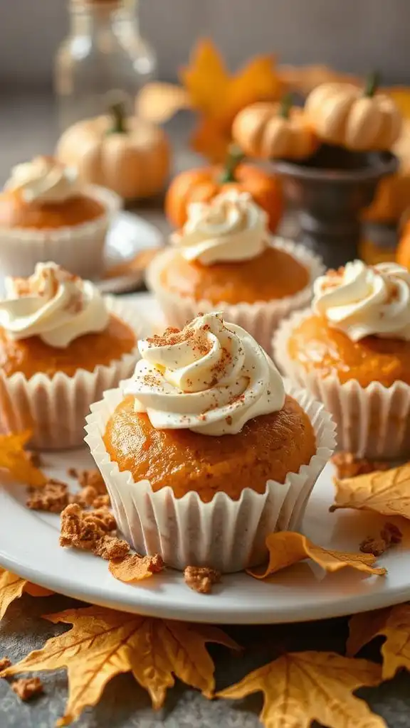 mini pumpkin cheesecakes recipe
