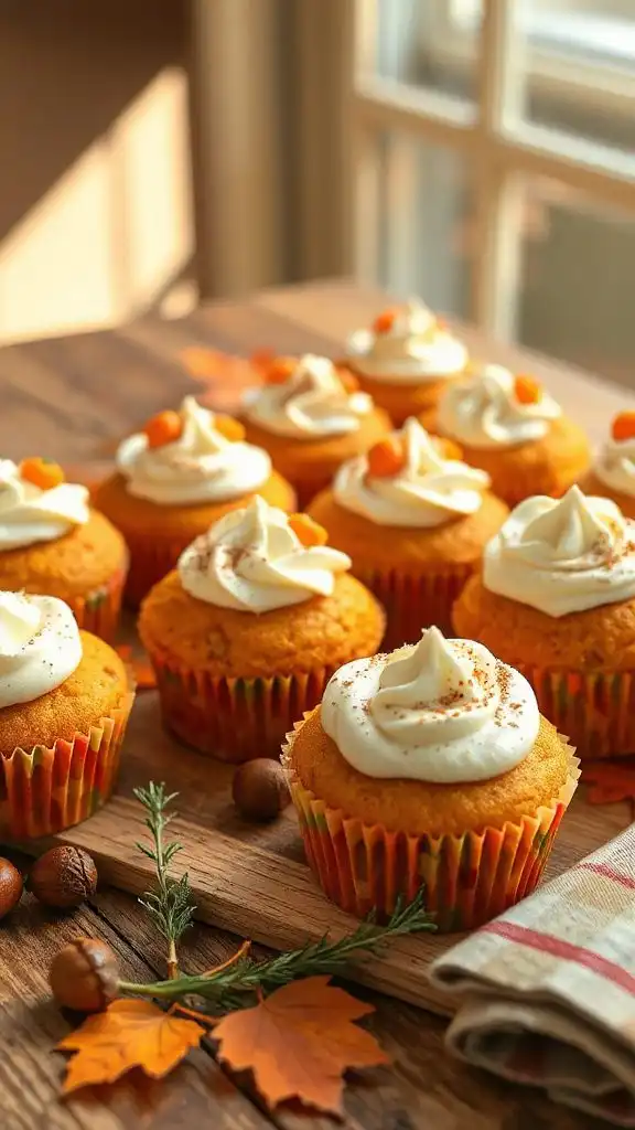 mini pumpkin muffins recipe