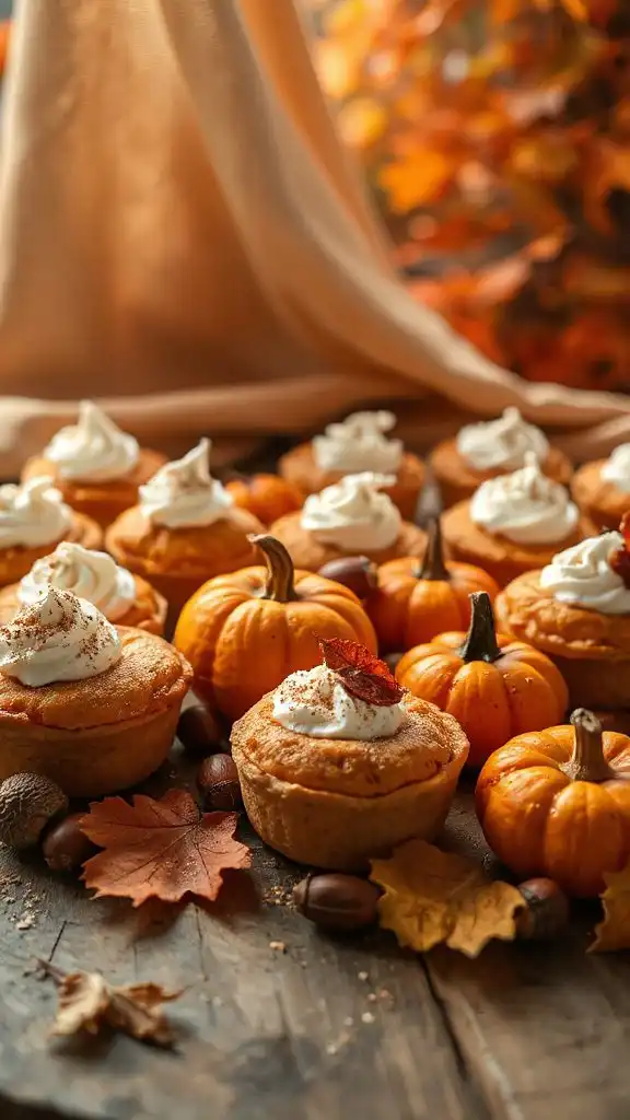 mini pumpkin pie recipe