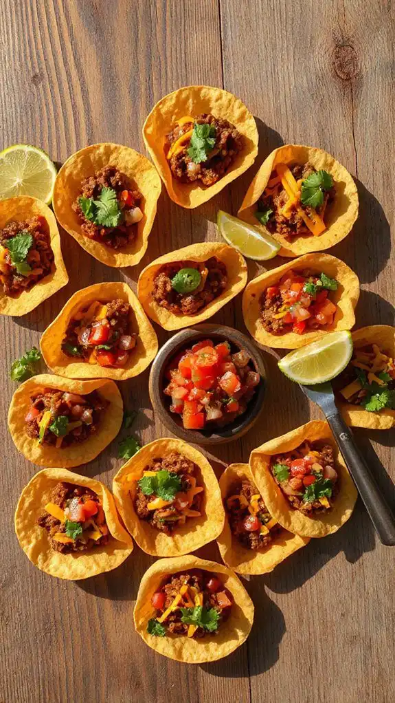 mini taco cups recipe