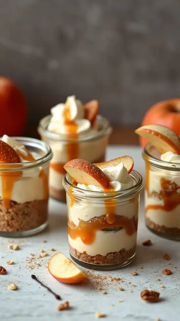 miso caramel apple cheesecake
