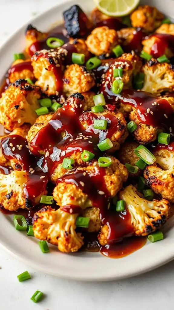 miso glazed cauliflower steaks recipe