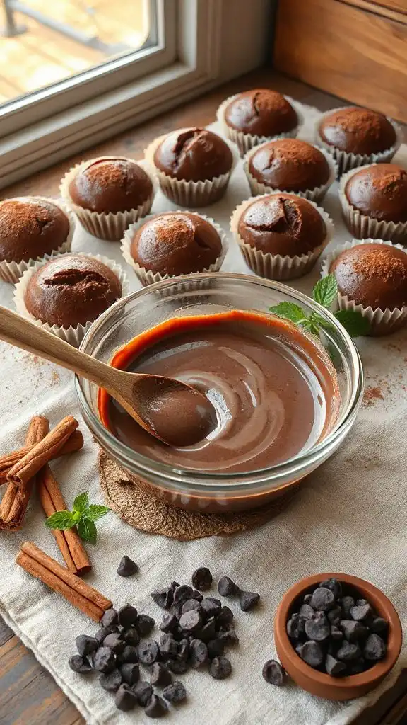 mixing wet ingredients together