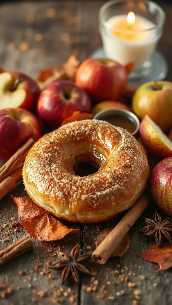 moist apple cider doughnuts