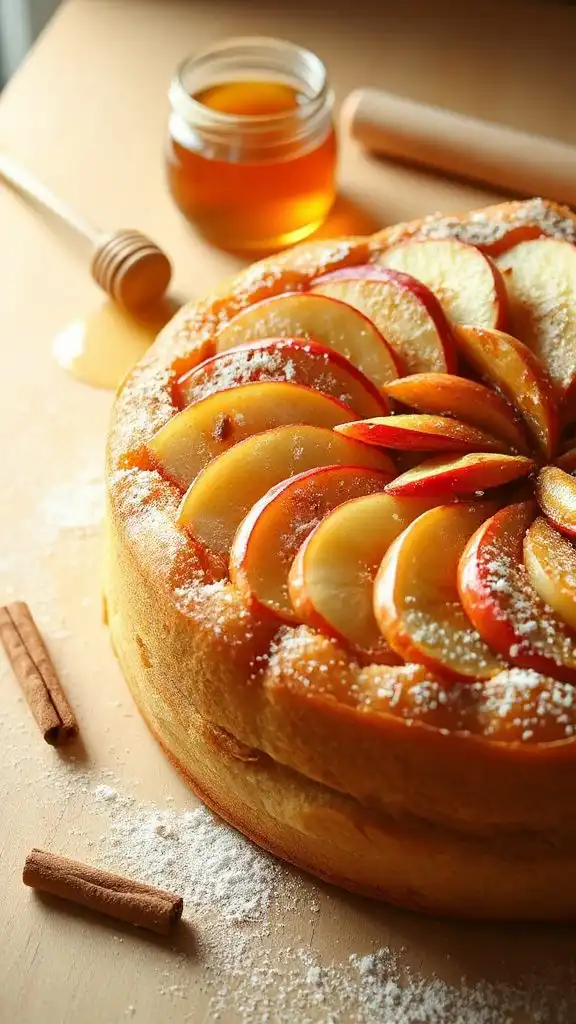 moist apple cinnamon cake