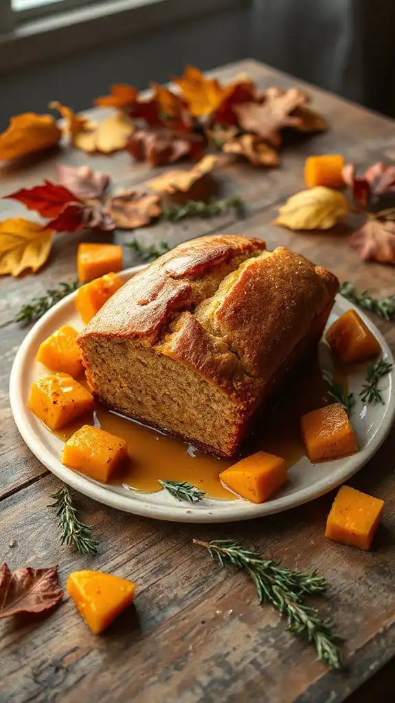 moist butternut squash bread