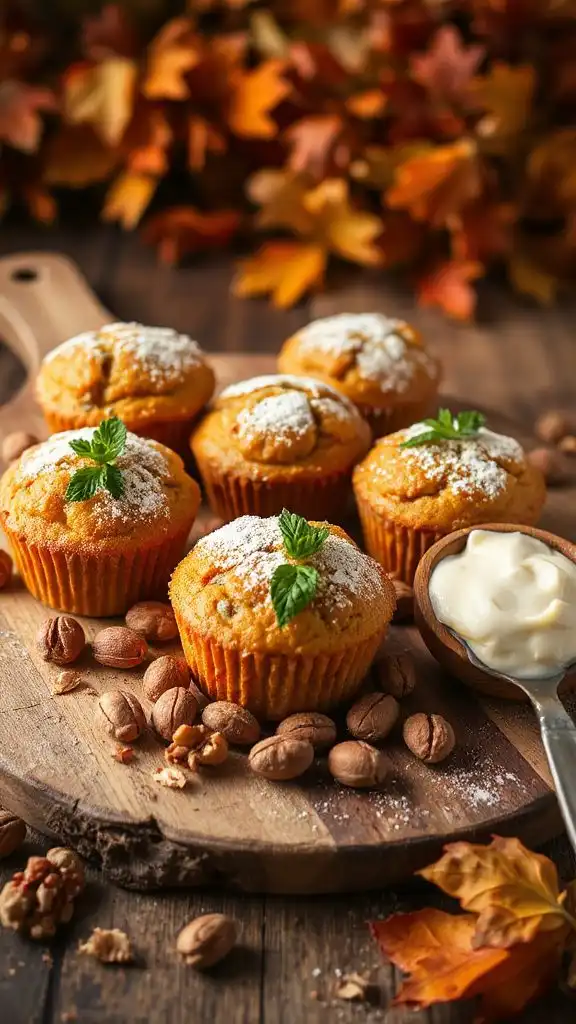 moist carrot cake muffins