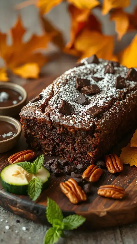 moist chocolate zucchini bread