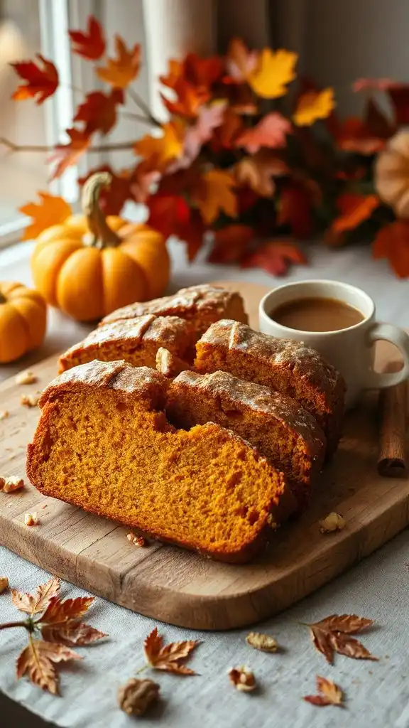moist gluten free pumpkin bread