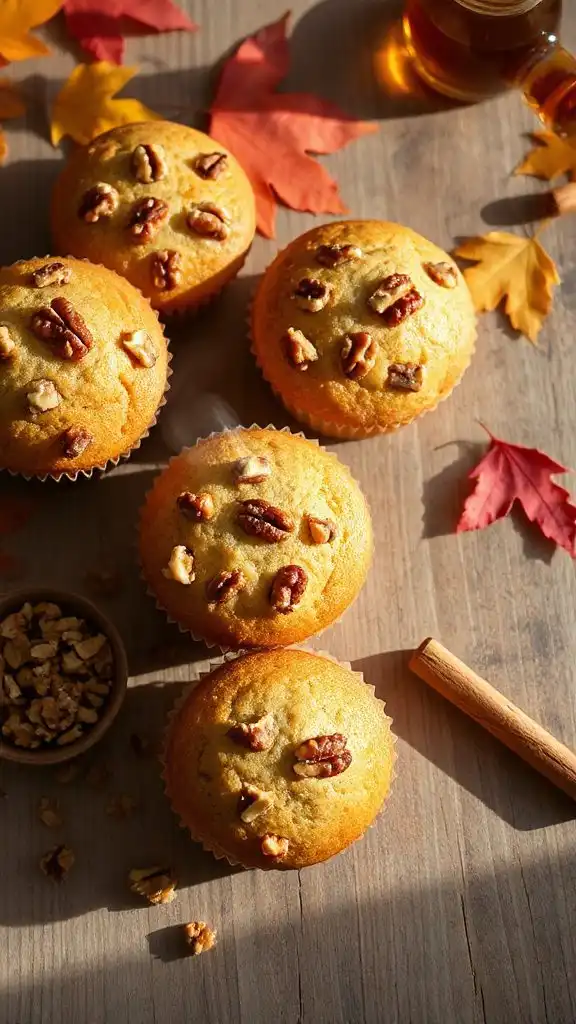 moist nutty autumn muffins moist nutty autumn muffins