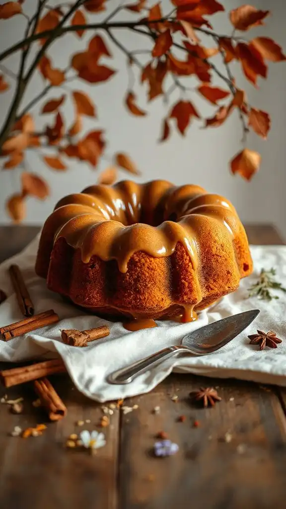 moist pumpkin spice bundt