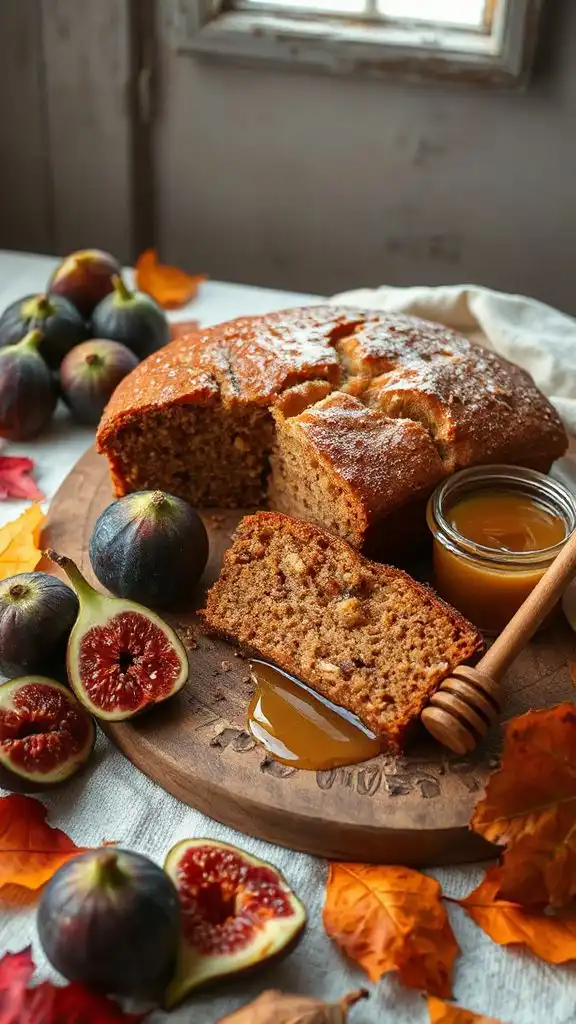 moist rye fig cake