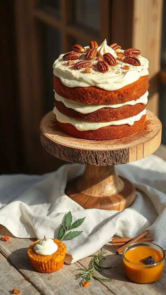 moist spiced vegan dessert