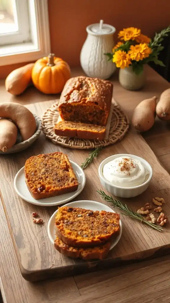 moist sweet potato banana bread