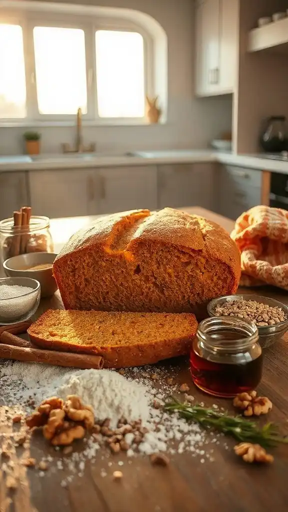 moist vegan pumpkin bread