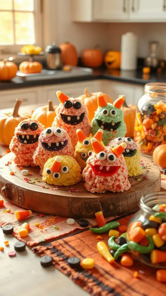 monster rice krispie treats