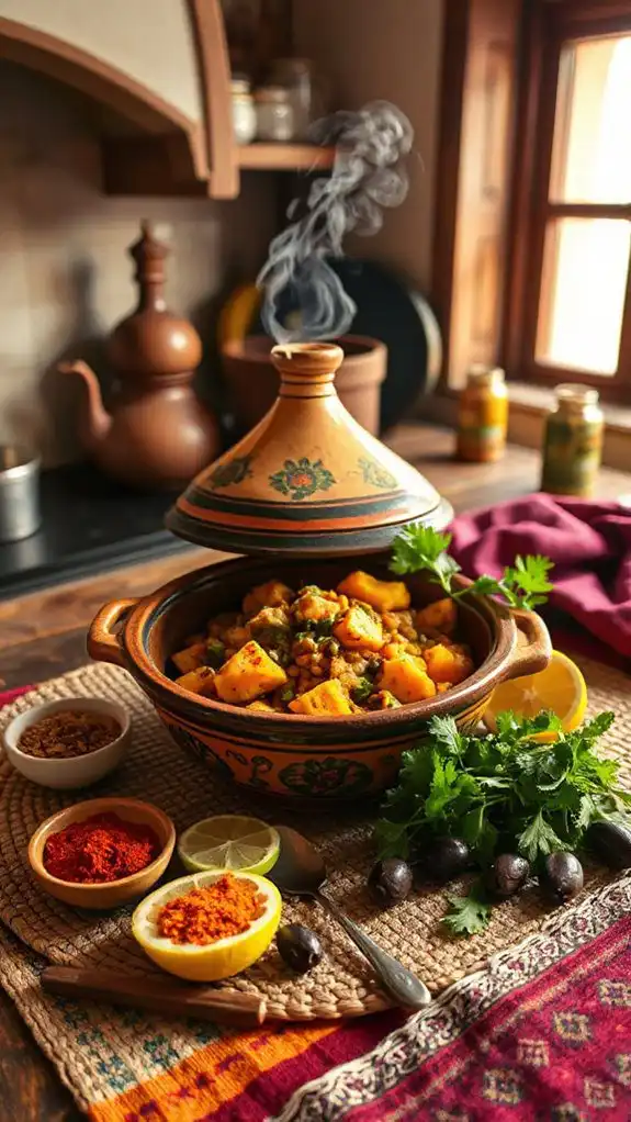 moroccan lentil pumpkin stew