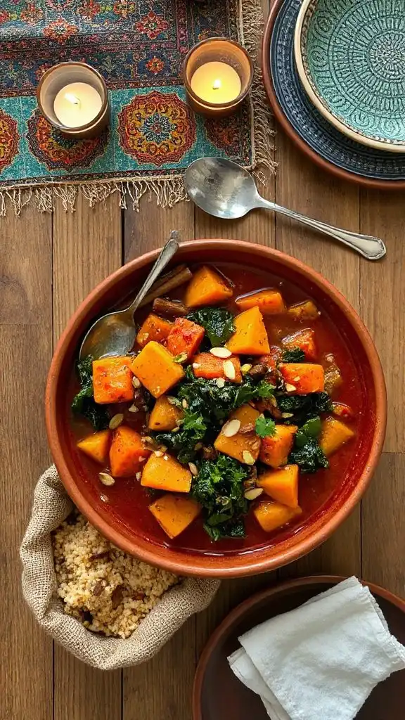 moroccan spiced vegetable stew