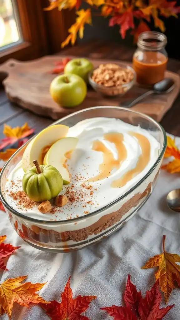 no bake apple cream cheese