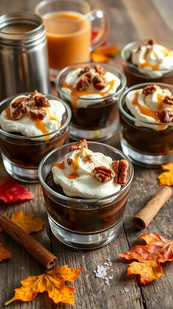 no bake brownie batter cups