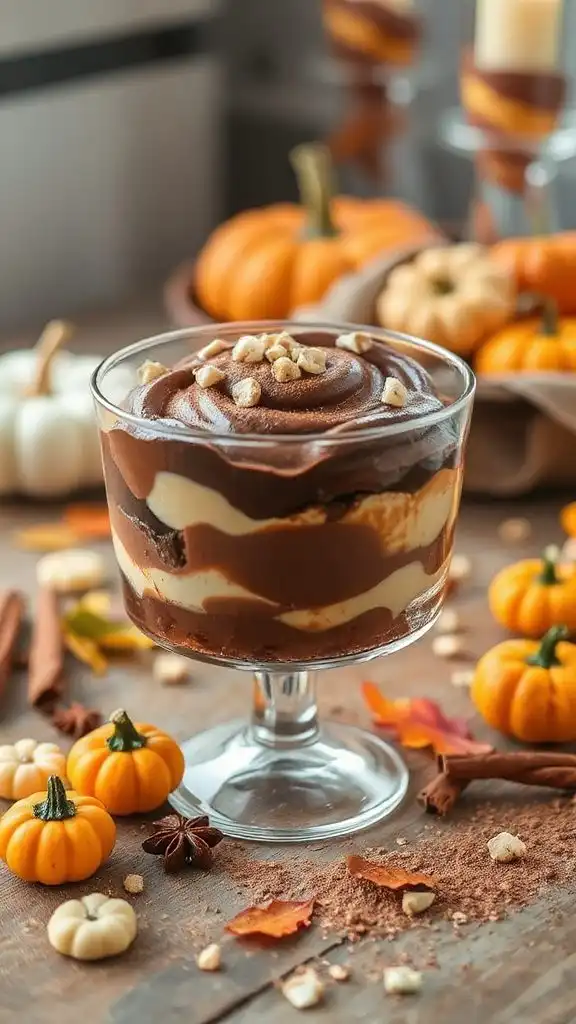 no bake chocolate hazelnut fluff